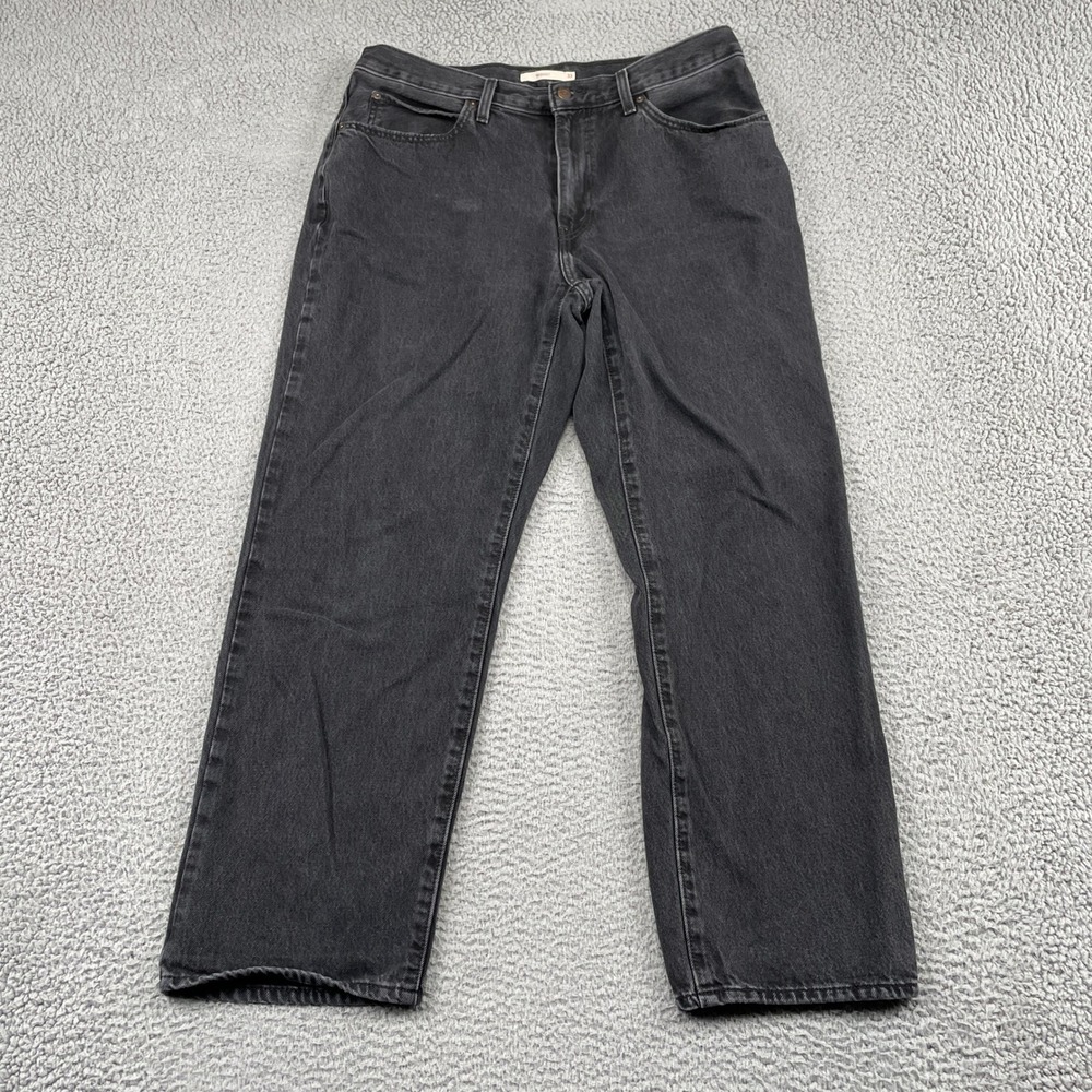 Levi's Jeans Womens 33 Black '94 Baggy High Rise Relaxed Fit Denim Pants